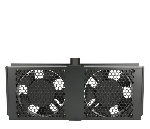 ExtraLink  Wentylator do szaf 19" 230V 125x320x50mm (czarna) - 1323215 - zdjęcie 4